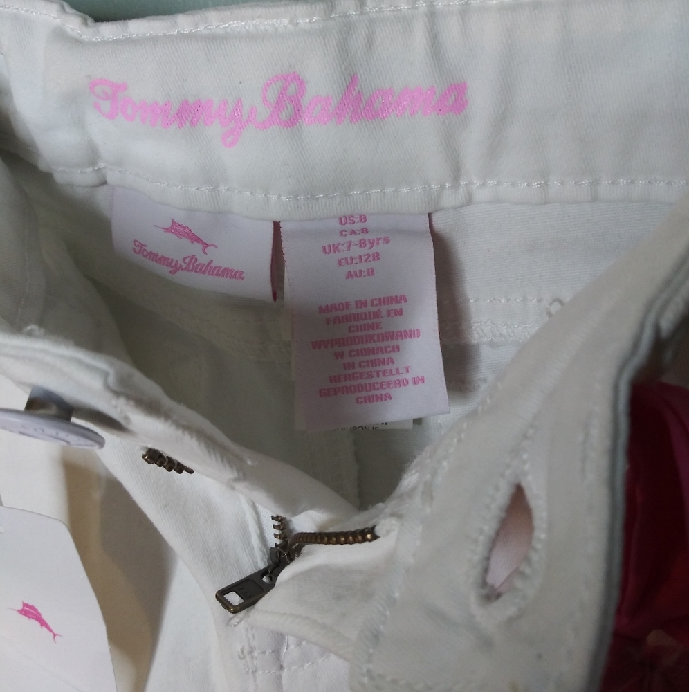 Tommy Bahama Kids Shorts With Bow - Picture 5 of 5